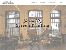 Tablet Screenshot of jerseycityscreenprinting.com